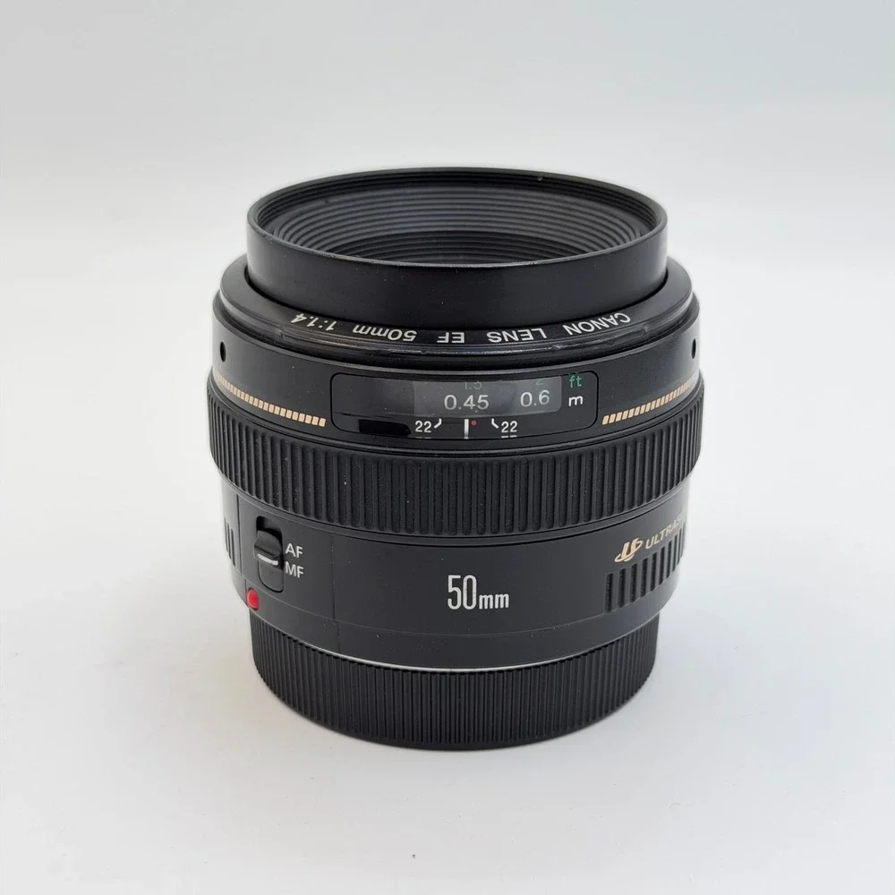 Canon EF 50mm f/1.4 USM Standard Prime Lens for EOS DSLR Cameras Made in Japan